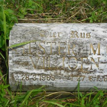 VILJOEN Hester M.C. 1969-1987