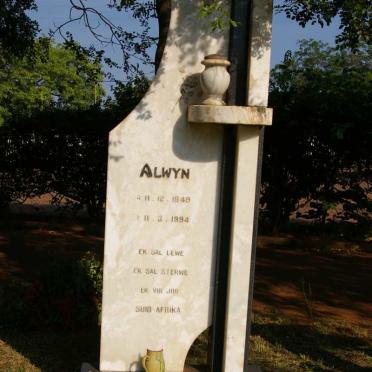 WOLFAARDT Alwyn 1949-1994