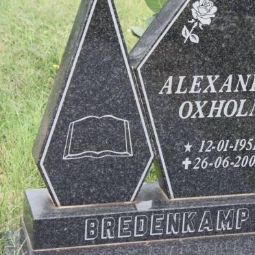 BREDENKAMP Alexander Oxholm 1951-2001