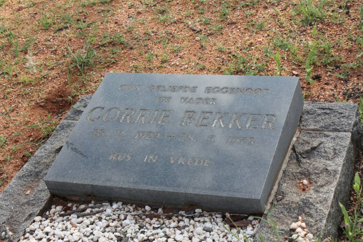 BEKKER Corrie 1923-1978