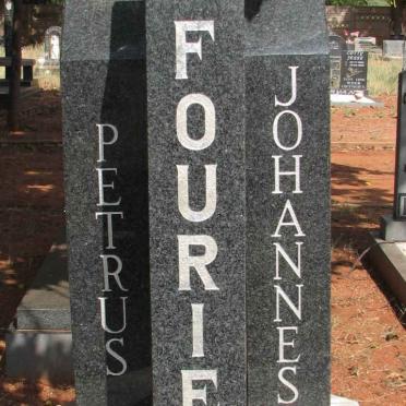FOURIE Petrus Johannes 1931-1983