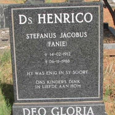 HENRICO Stefanus Jacobus 1912-1988