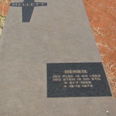MELLETT Henkie 1959-1972