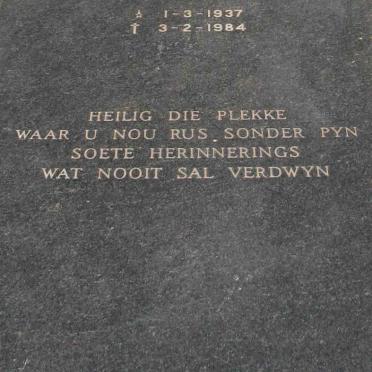 NEL Maria Sophia 1937-1984