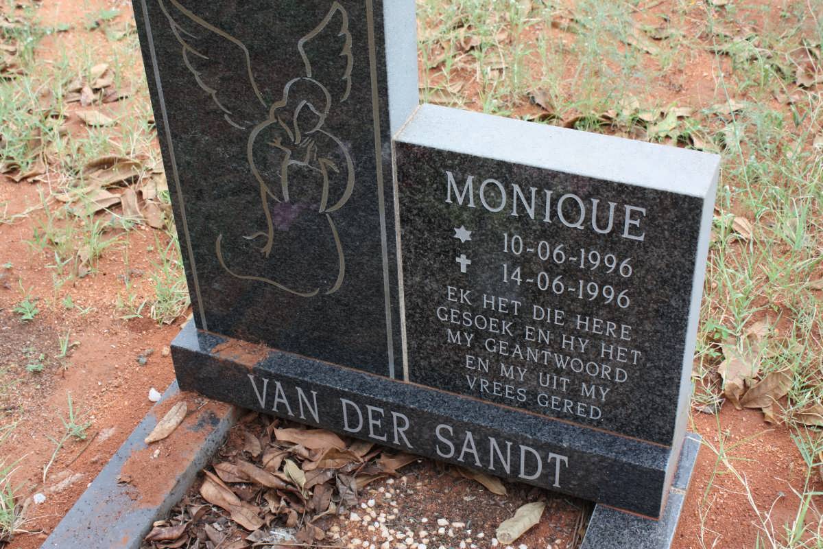 SANDT Monique, van der 1996