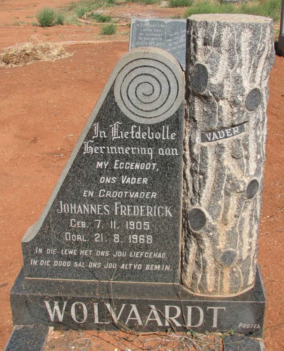 WOLVAARDT Johannes Frederick 1905-1968[b]