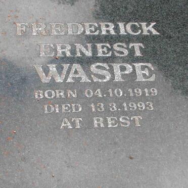WASPE Frederick Ernest 1919-1993