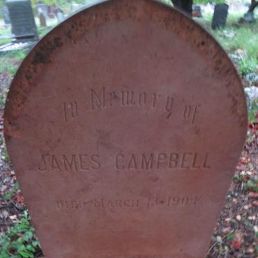 CAMPBELL James -1901
