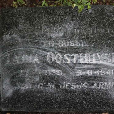 OOSTHUYSEN Lydia 1939-1941