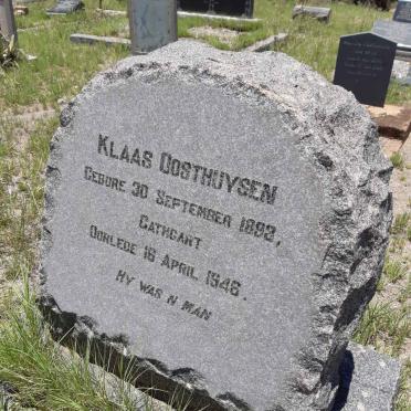 OOSTHUYSEN Klaas 1893-1946