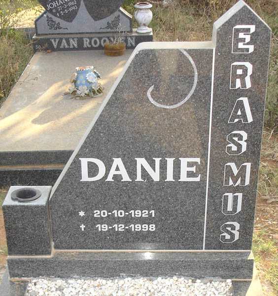 ERASMUS Danie 1921-1998
