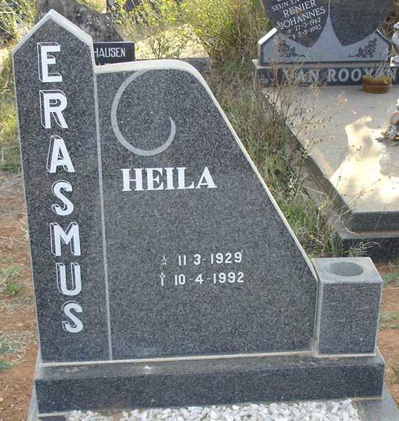 ERASMUS Heila 1929-1992