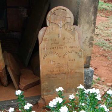 SWART Martha Elsabeth 1894-1895