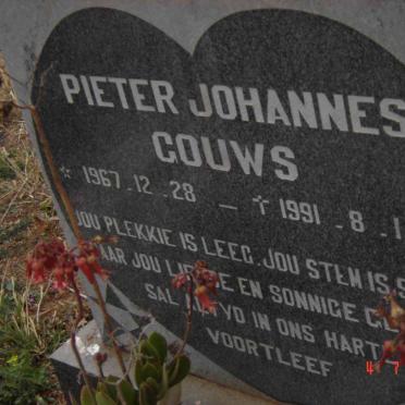 GOUWS Pieter Johannes 1967-1991