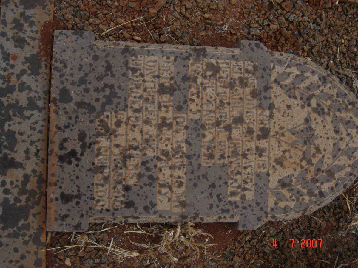 PRINSLOO Rachel Elizabeth 1914-1920