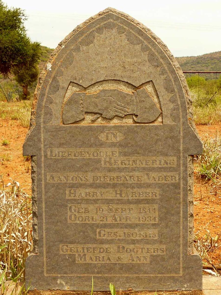 HARBER Harry 1844-1934