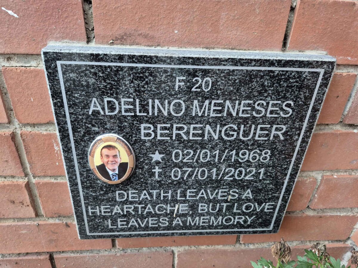 BERENGUER Adelino Meneses 1968-2021