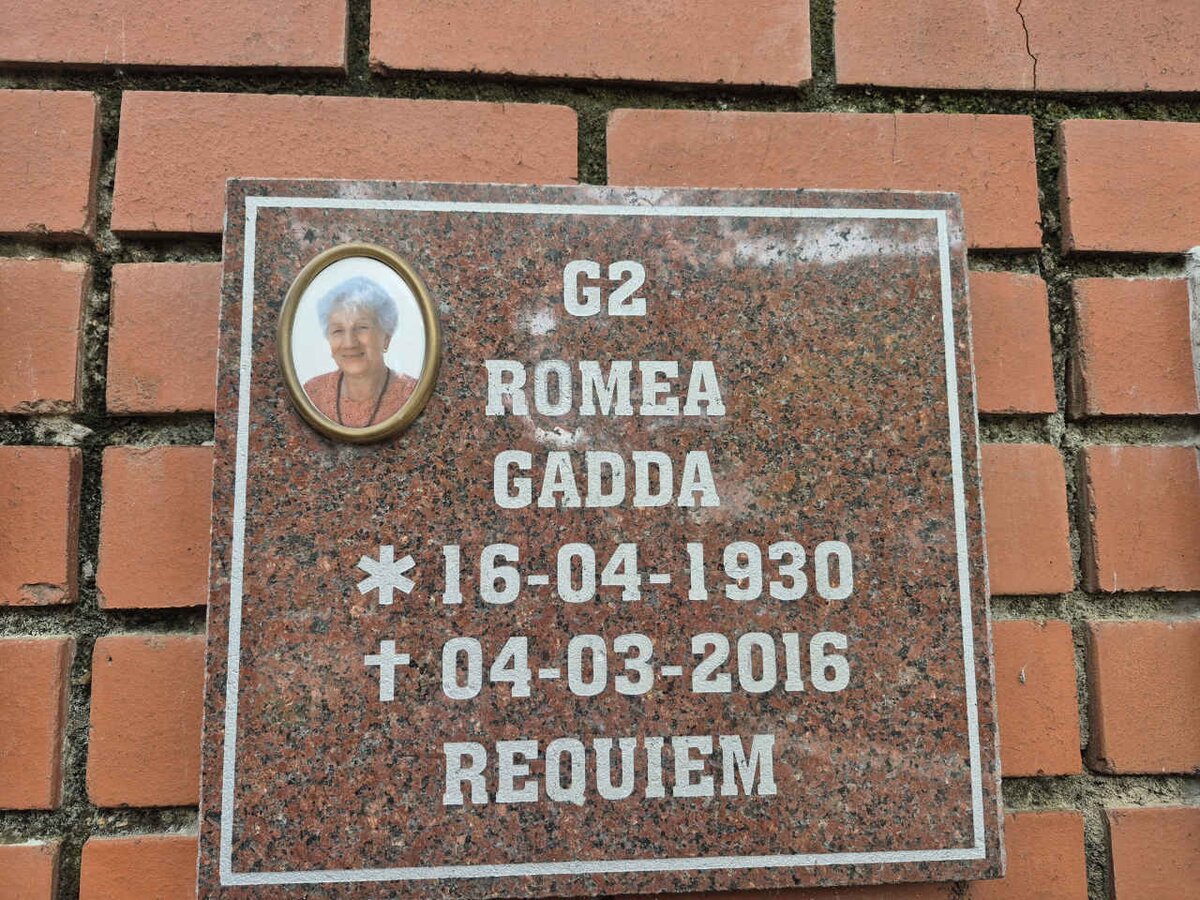 GADDA Romea 1930-2016