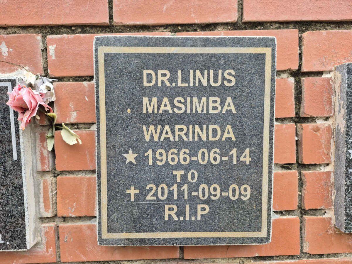 WARINDA Linus Masimba 1966-2011