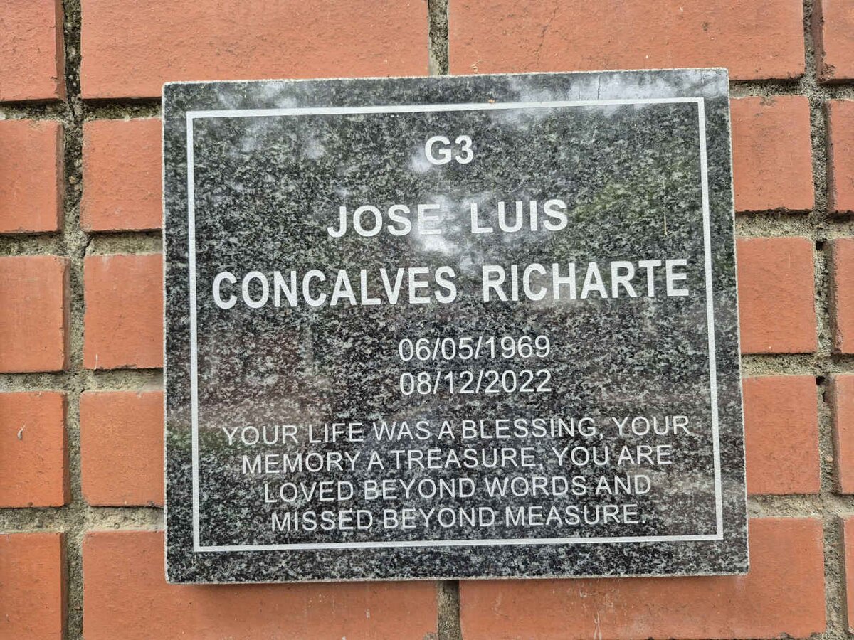 RICHARTE Jose Luis Concalves 1969-2022