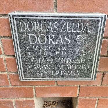DORAS Dorcas Zelda 1949-2022