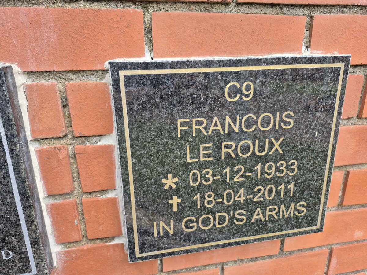 ROUX Francois, le 1933-2011