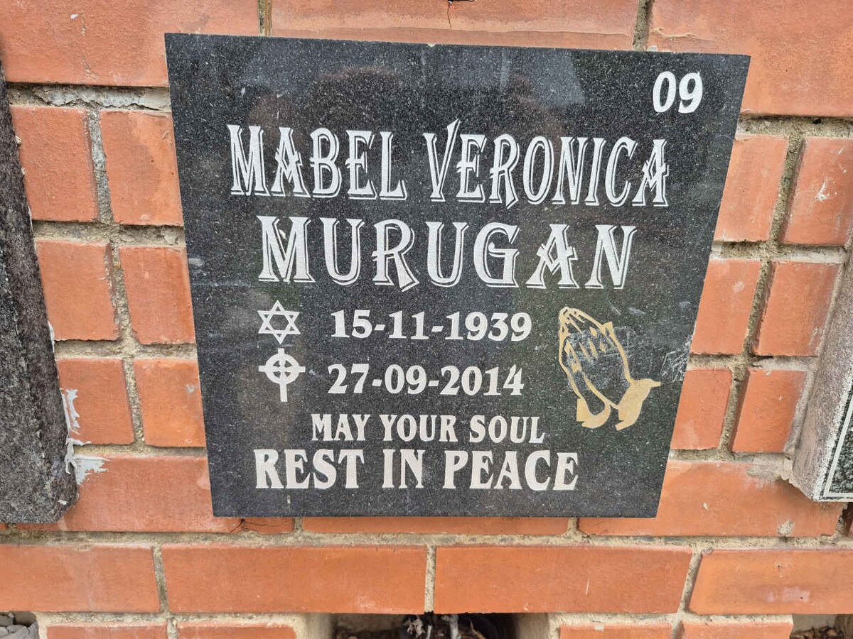MURUGAN Mabel Veronica 1939-2014