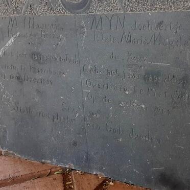 PREEZ Fransois, du 1901-1901 :: Elzie Maria Magdalena 1899-1901 _2 