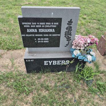 EYBERS Anna Johanna 1925-2003