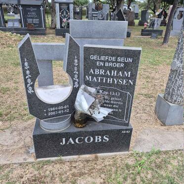 JACOBS Abraham Matthysen 1984-2003