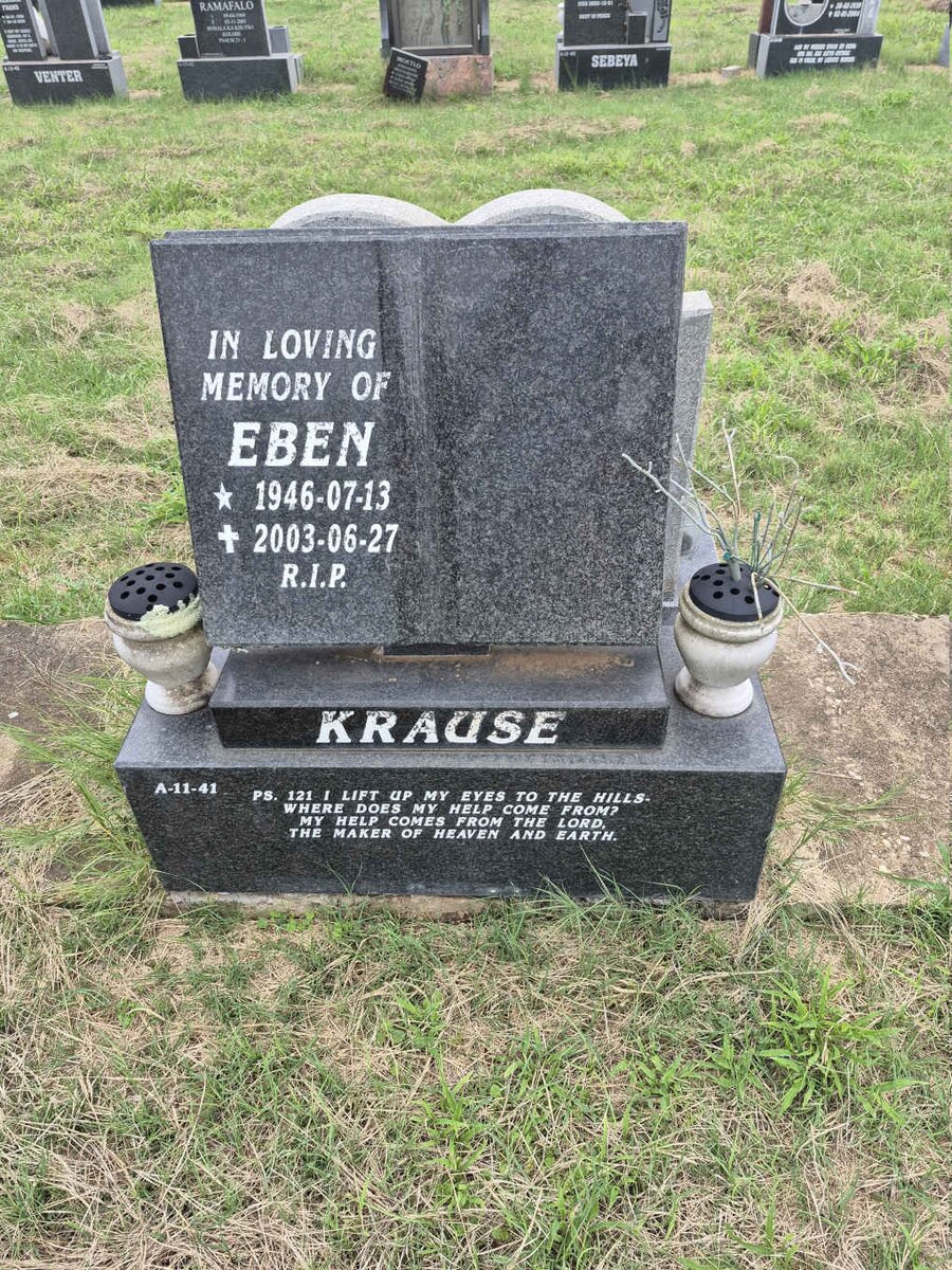 KRAUSE Eben 1946-2003