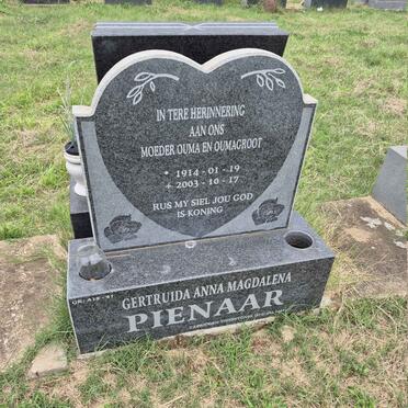 PIENAAR Gertruida Anna Magdalena 1914-2003