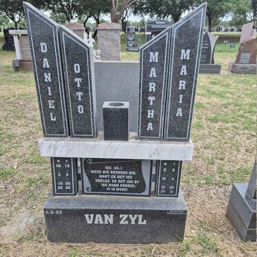 ZYL Daniel Otto, van 1929-2002 & Martha Maria 1934-2013