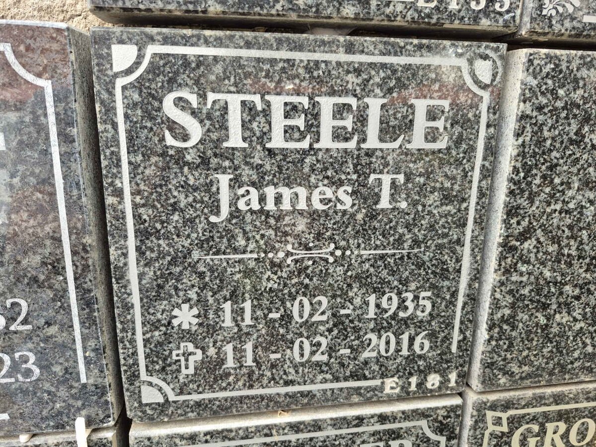 STEELE James T. 1935-2016