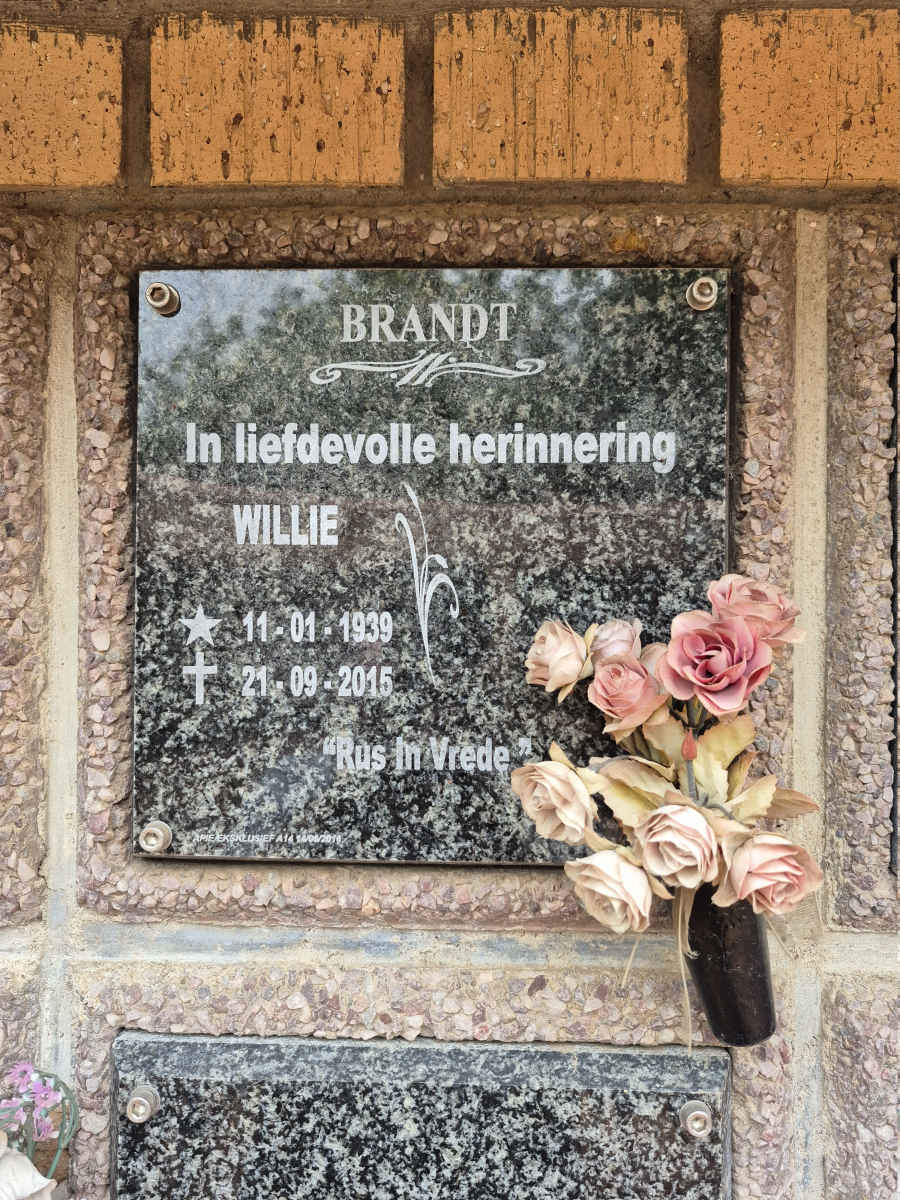 BRANDT Willie 1939-2015