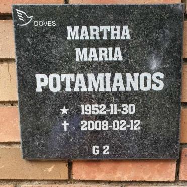 POTAMIANOS Martha Maria 1952-2008
