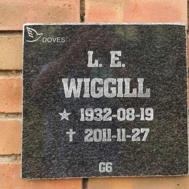 WIGGILL L.E. 1932-2011