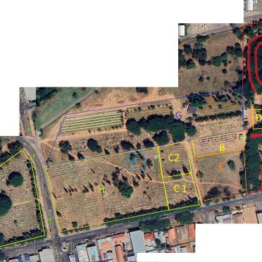 10. The yellow and red sections have been photographed.