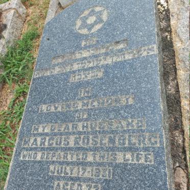 ROSENBERG Marcus -1931