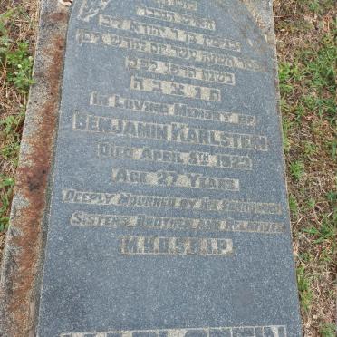 KARLSTEIN Benjamin -1923