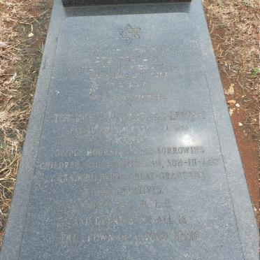 LEVINE Jacob Isaac -1963