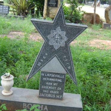 BOTHA Jacobus M.P. 1965-1991 