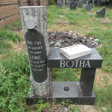 BOTHA Lenie 1883-1970