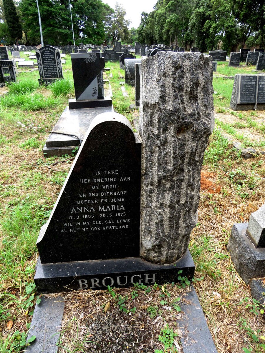 BROUGH Anna Maria 1905-1975