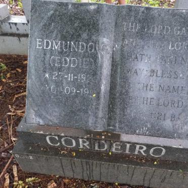 CORDEIRO Edmundo O. 192?-1991