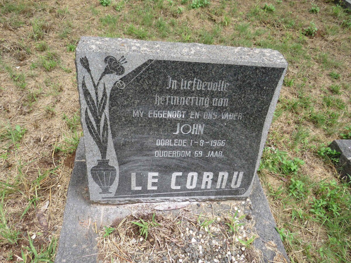 CORNU John, le -1966