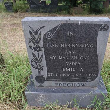 FRECHOW Emil A. 1918-1976