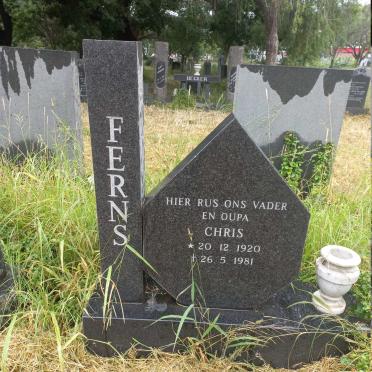 FERNS Chris 1920-1981