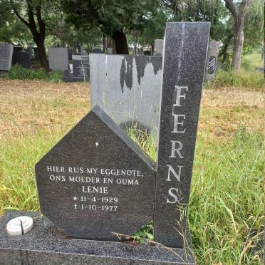 FERNS Lenie 1929-1977