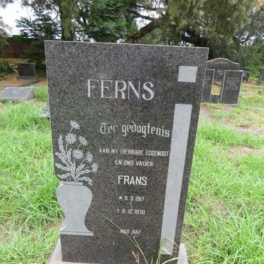 FERNS Frans 1917-1970